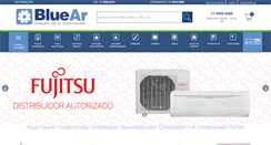 Desktop Screenshot of bluear.com.br