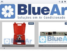 Tablet Screenshot of bluear.com.br